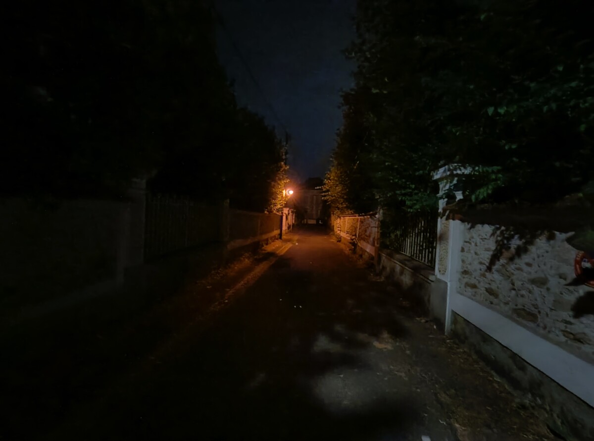 Grand-angle mode Nuit