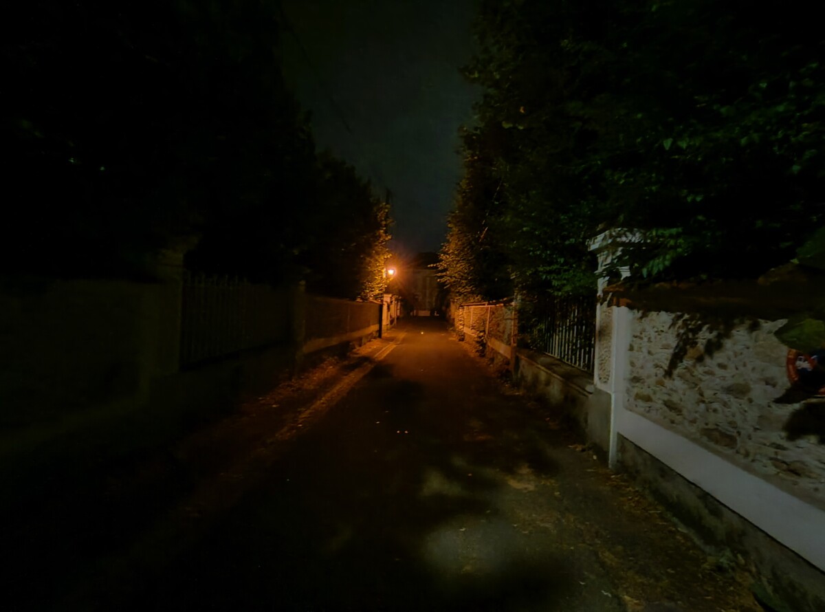 Grand-angle mode Super Nuit