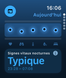 Vitals sur watchOS 11 // Source : Frandroid