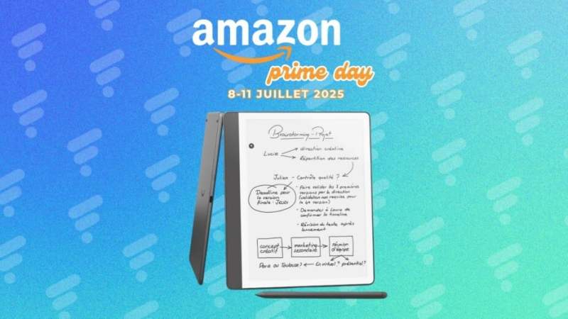 Mi-liseuse, mi-carnet de notes, la plus récente Kindle Scribe est à -26 % pendant le Prime Day