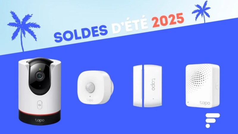 Ce kit TP-Link avec caméra connectée 2K + détecteur de mouvement + capteur d’ouverture + hub coûte moins de 60 € pendant ces soldes Ce kit TP-Link avec caméra connectée 2K + détecteur de mouvement + capteur d’ouverture + hub coûte moins de 60 € pendant ces soldes