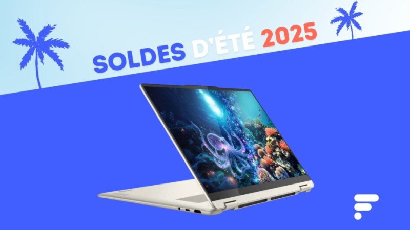 Ce Lenovo 2-en-1 avec puce Ryzen AI 7 350 + écran OLED 120 Hz baisse son prix de 400 € juste avant la fin des soldes