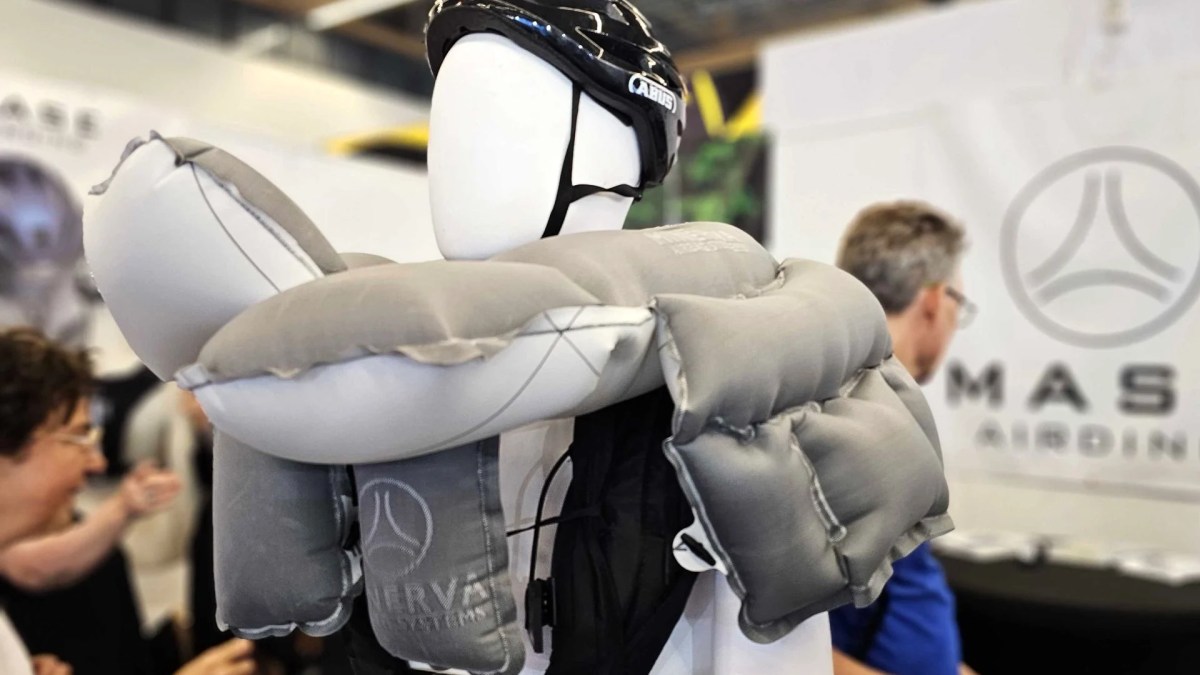 Mase Airding Compact airbag vélo Eurobike 2025