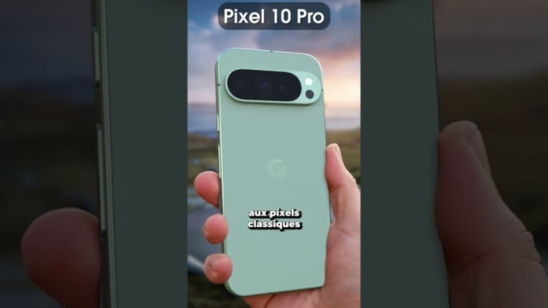 Le Pixel 10 ? Google l’a leaké lui-même…