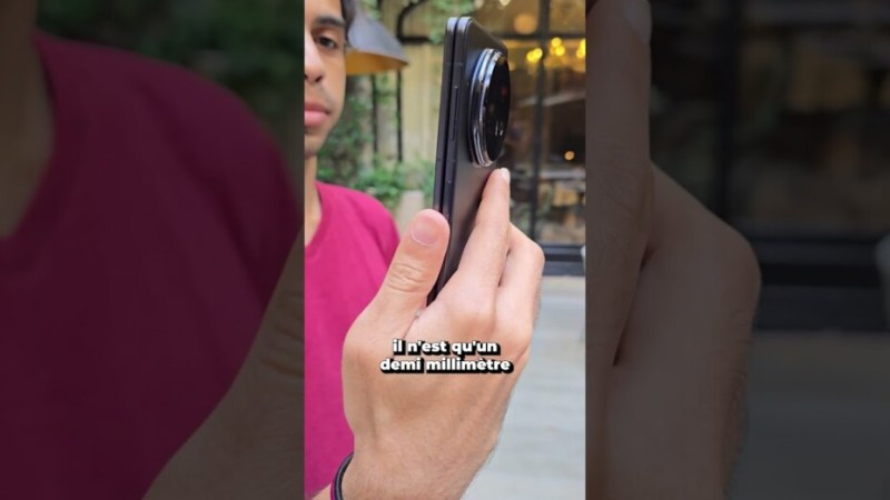 Ce téléphone bat un record de finesse… Le Honor Magic V5