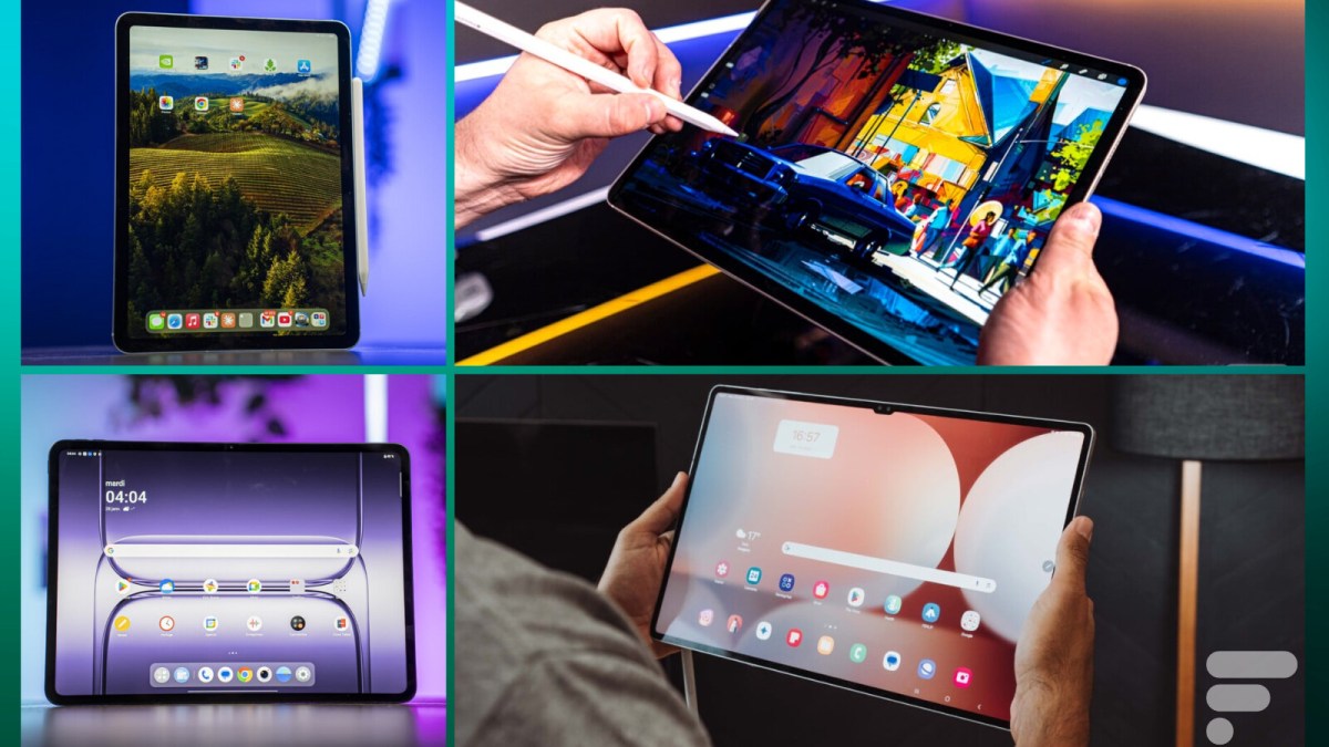 Meilleures tablettes 2025 frandroid