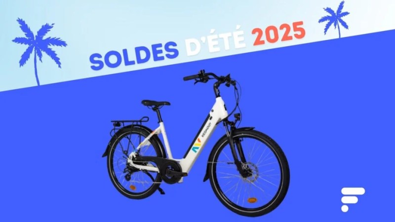 Decathlon profite des soldes pour baisser de 700 € le prix de ce vélo électrique avec 100 km d’autonomie  