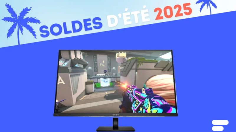 -600 €, c’est le pouvoir des soldes sur l’écran PC gaming HP Omen Transcend avec sa config QD-OLED de 31,5″, 240 Hz et 0,03 ms