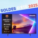 Ce TV QLED 4K 55″ Philips avec Ambilight et HDMI 2.1 ne coûte pas plus de 600 € pendant les soldes