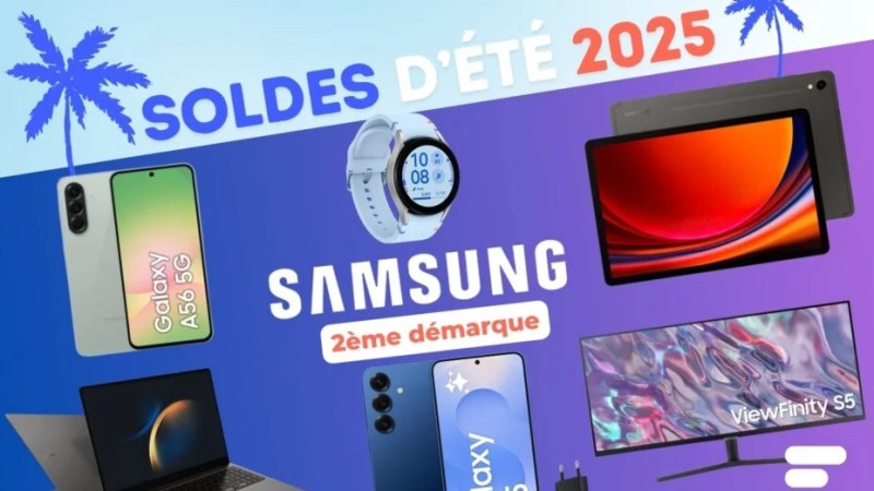 Samsung : les 17 offres qui ont retenu notre attention à la 2e démarque des soldes Samsung : les 17 offres qui ont retenu notre attention à la 2e démarque des soldes