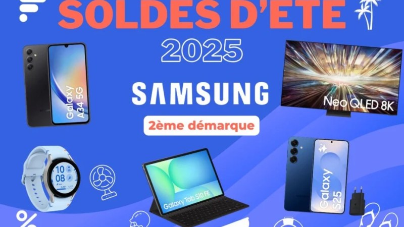 Samsung : voici les 15 offres immanquables de la 2e démarque des soldes Samsung : voici les 15 offres immanquables de la 2e démarque des soldes