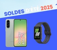 Samsung Galaxy A56 5G + Galaxy Fit 3 soldes été 2025