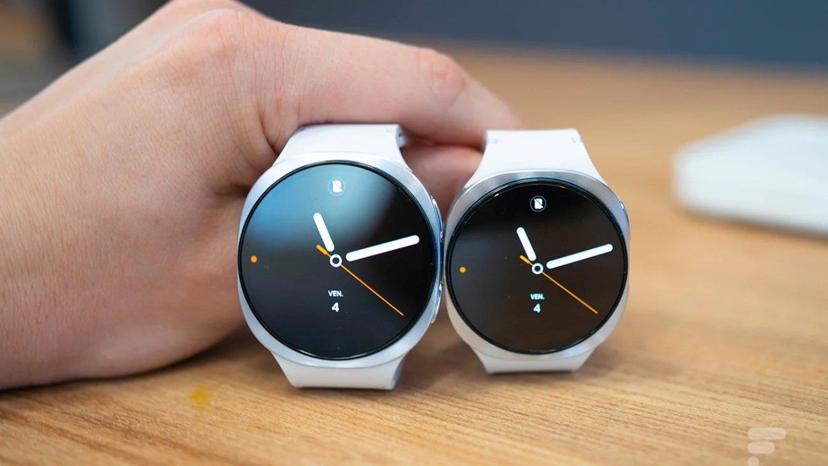 La Samsung Galaxy Watch 8 en version 44 et 40 mm