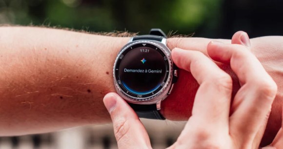 Google Gemini sur la Samsung Galaxy Watch 8 Classic // Source : Robin Wycke - Frandroid Google Gemini sur la Samsung Galaxy Watch 8 Classic // Source : Robin Wycke - Frandroid