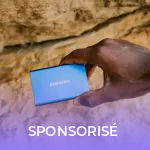 Aussi rapides que légers, les SSD portables Samsung T7 baissent de prix à la Fnac