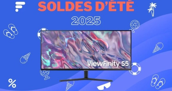 Samsung ViewFinity S5 soldes été 2025