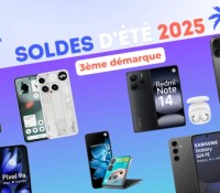Smartphones 3e démarque — soldes d’été