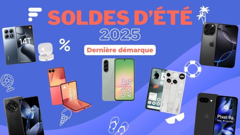 Les smartphones sont déstockés pour le dernier jour des soldes : voici les meilleures offres iPhone, Samsung Galaxy, Google Pixel…
