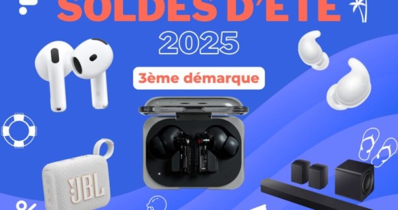 Soldes d’été Guide audio 3e démarque