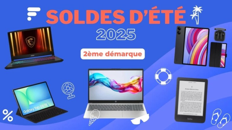 ⁠Soldes PC portables et tablettes : les 15 offres à ne pas manquer lors de la 2e démarque