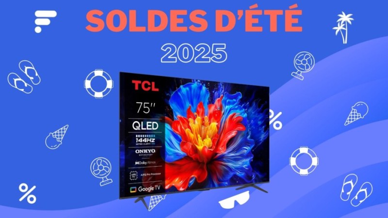 Taillé pour les gamers, ce récent TV QLED en 75″ + 144 Hz revient à moins de 800 € juste avant la fin des soldes