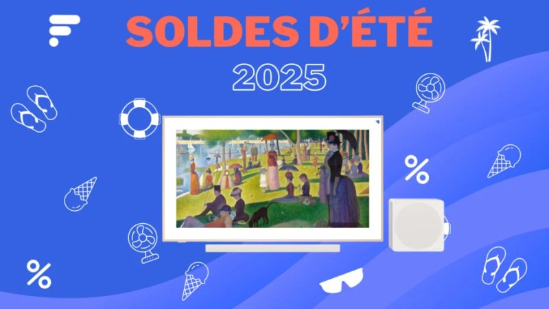 L’étonnant TV QLED 55″ de TCL en forme de tableau avec barre de son intégrée est vendu au rabais lors des soldes