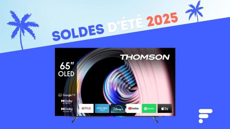 Le prix de ce grand TV OLED 65 pouces compatible 4K@120 Hz s’allège de 800 € pour les soldes Le prix de ce grand TV OLED 65 pouces compatible 4K@120 Hz s’allège de 800 € pour les soldes