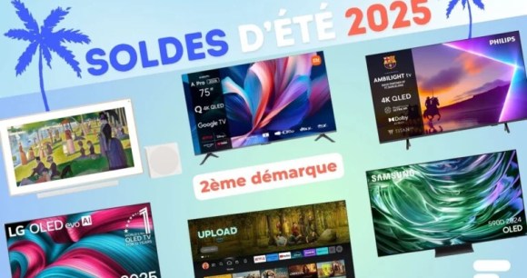 TV 2e démarque  — Soldes d’été 2025