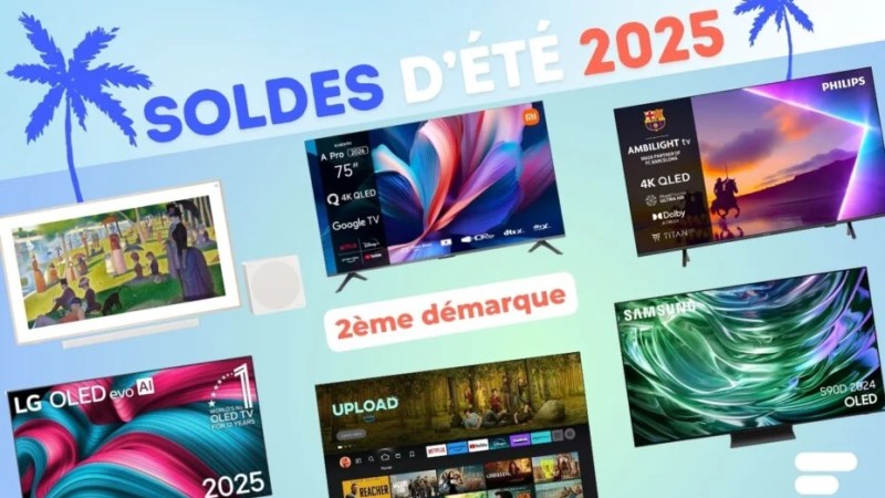 Les soldes c’est aussi le meilleur moment pour acheter un TV : les 17 offres qui valent le coup à la 2e démarque
