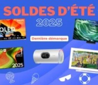 TV dernière démarque  — Soldes d’été 2025