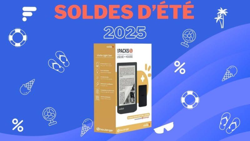 Pour la fin des soldes, Boulanger brade ce pack liseuse + housse de protection à très bon prix