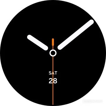 Minimal Analog Watch Face