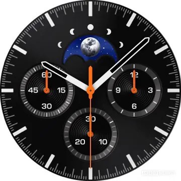 Sporty Classic Watch Face