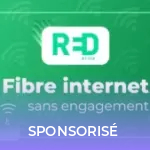 RED débarque avec l’abonnement fibre sans engagement le moins cher du marché