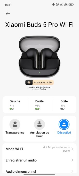 Xiaomi_Buds_5_Pro_WiFi_parametres