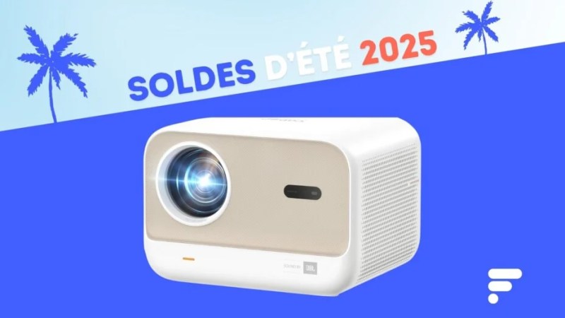 Ce vidéoprojecteur Full HD avec haut-parleurs JBL, chute sous les 200 € pendant les soldes d’été