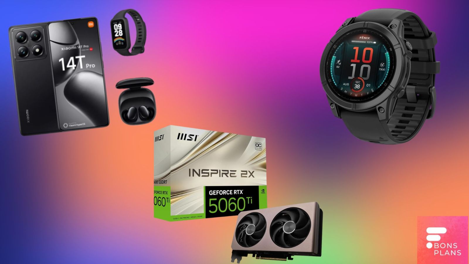 Le Xiaomi 14T Pro dans un pack Ã  prix cassÃ©, la GeForce RTX 5060 Ti en promo et -300 â‚¬...