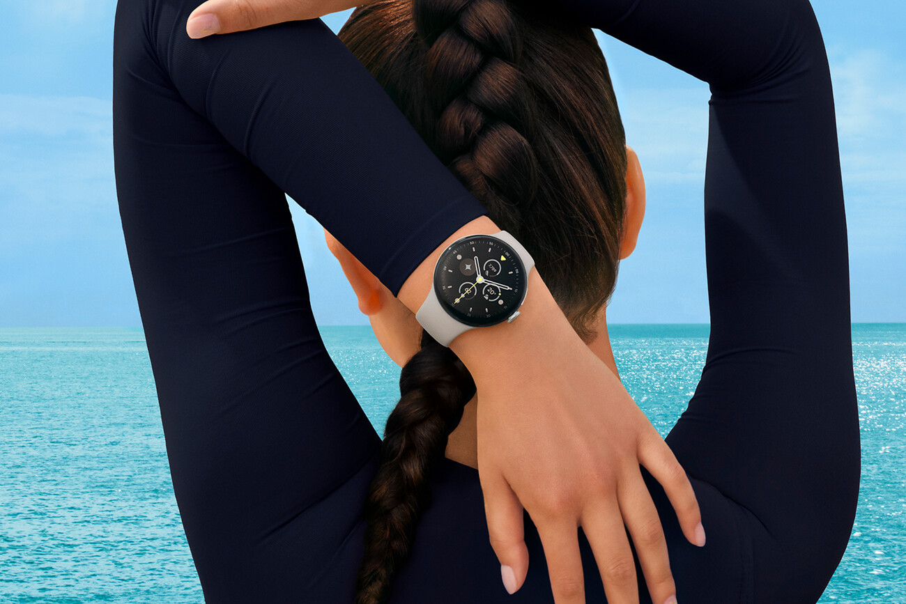 La Google Pixel Watch 4 pour illustration