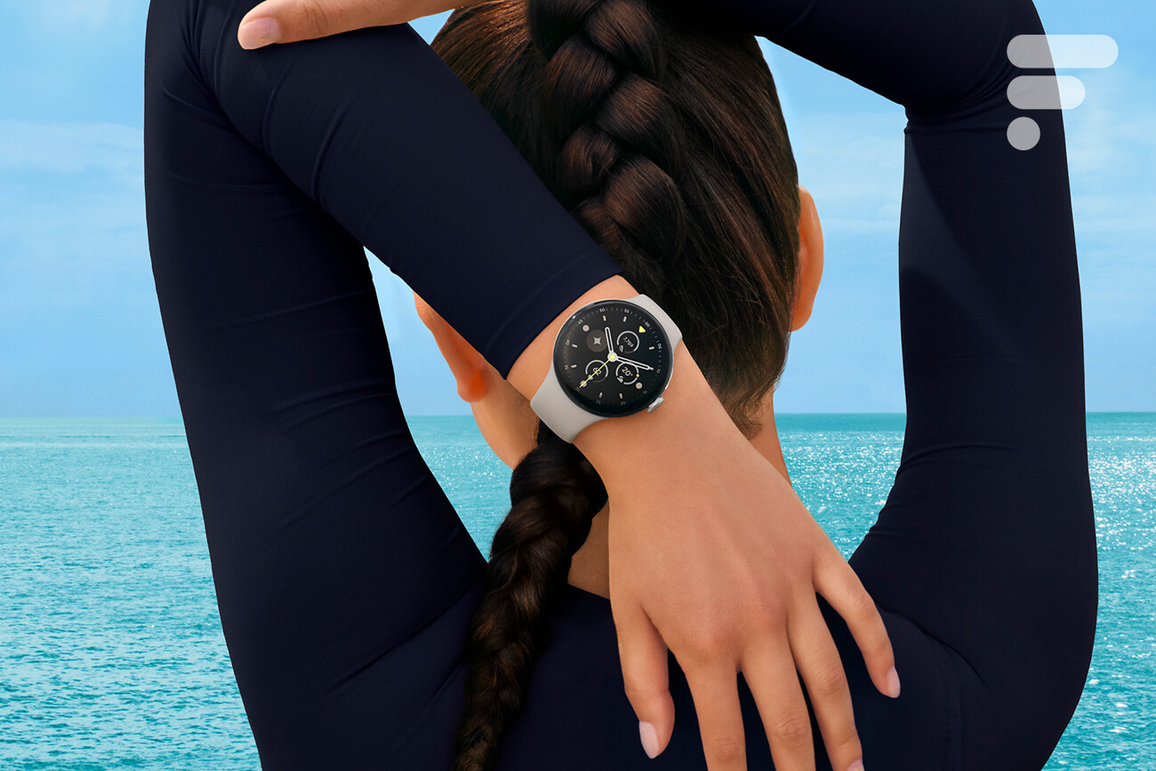 La Google Pixel Watch 4 pour illustration