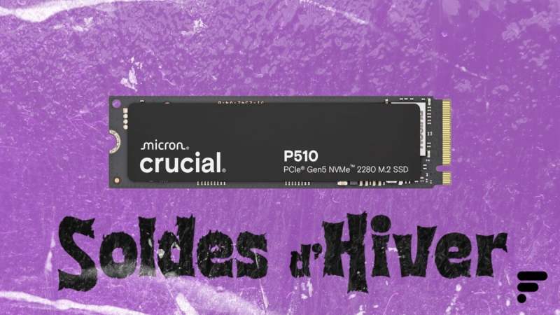 Ce SSD alllant jusqu’à 11 000 Mo/s est bradé à moins de 100 € pour la fin des soldes
