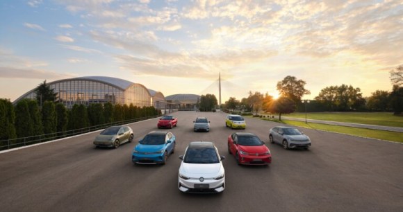 Les voitures électriques de Volkswagen // Source : Volkswagen
