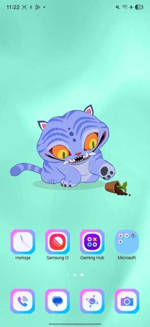 Fond d'écran chat KPop Demon Hunters