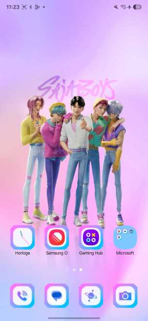 Fond d'écran Samsung Saja Boys KPop Demon Hunters