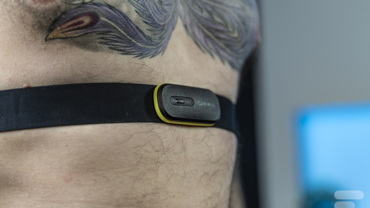 La Garmin HRM 600
