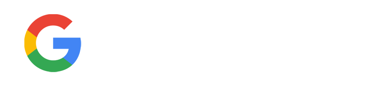 google store logo blanc