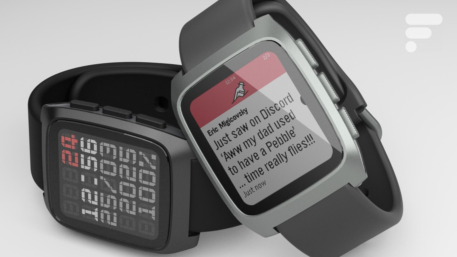 Ça y est, Pebble est de retour avec deux nouvelles montres connectées, voici leur design