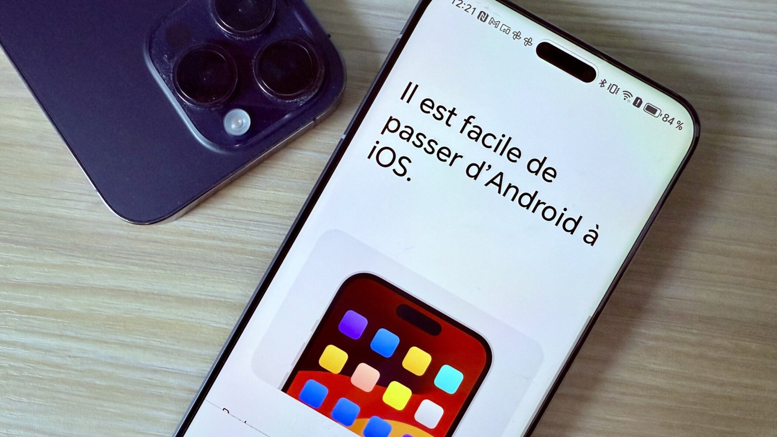 Apple va faciliter la migration des donnÃ©es entre iPhone et Android