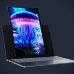 Ce PC portable utilise un écran rotatif détachable