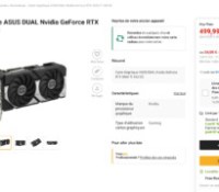 Une GeForce RTX 5060 Ti 16G à la Fnac