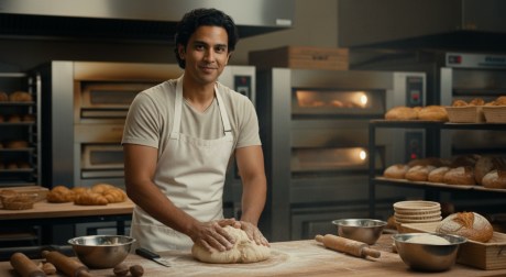 model as a baker-resized